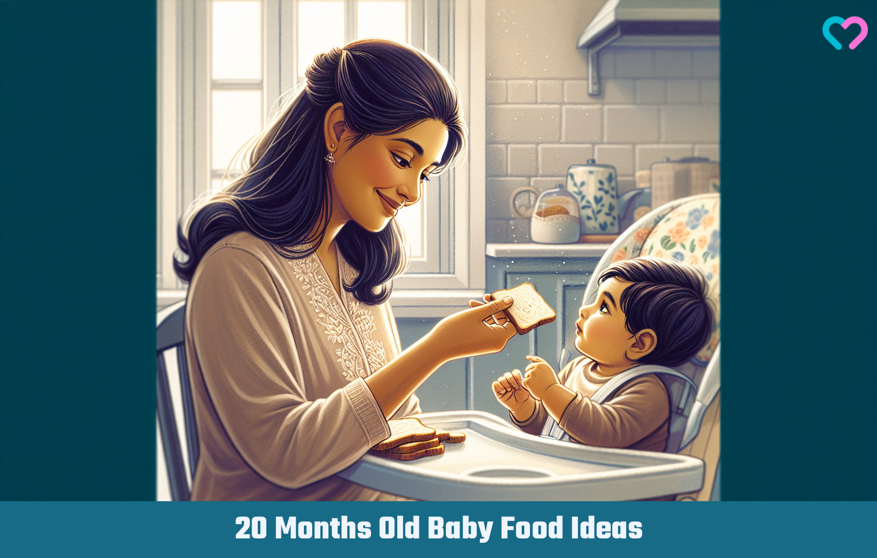 20 Months Old Baby Food Ideas_illustration