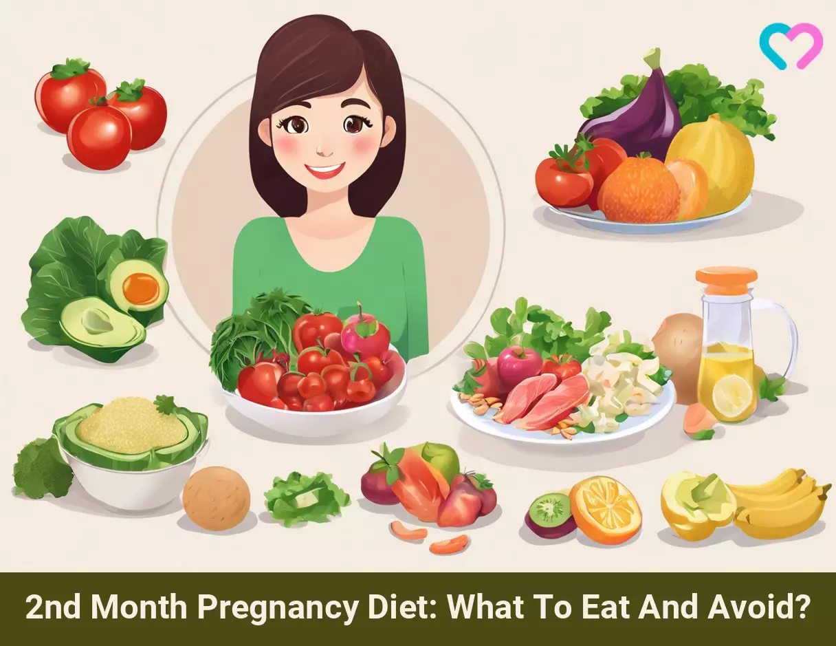 2nd Month Pregnancy Diet_illustration