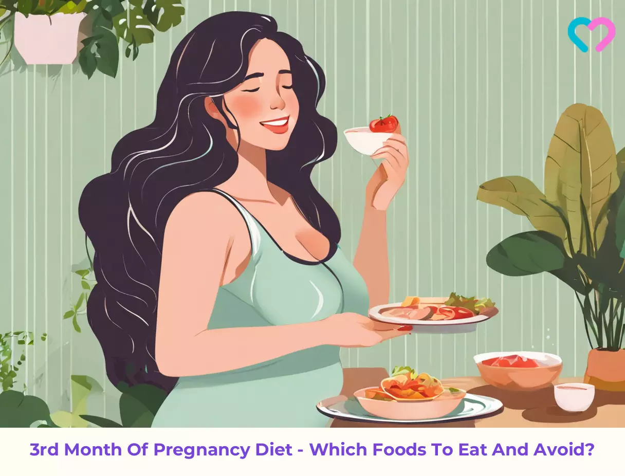 3rd month of pregnancy diet_illustration