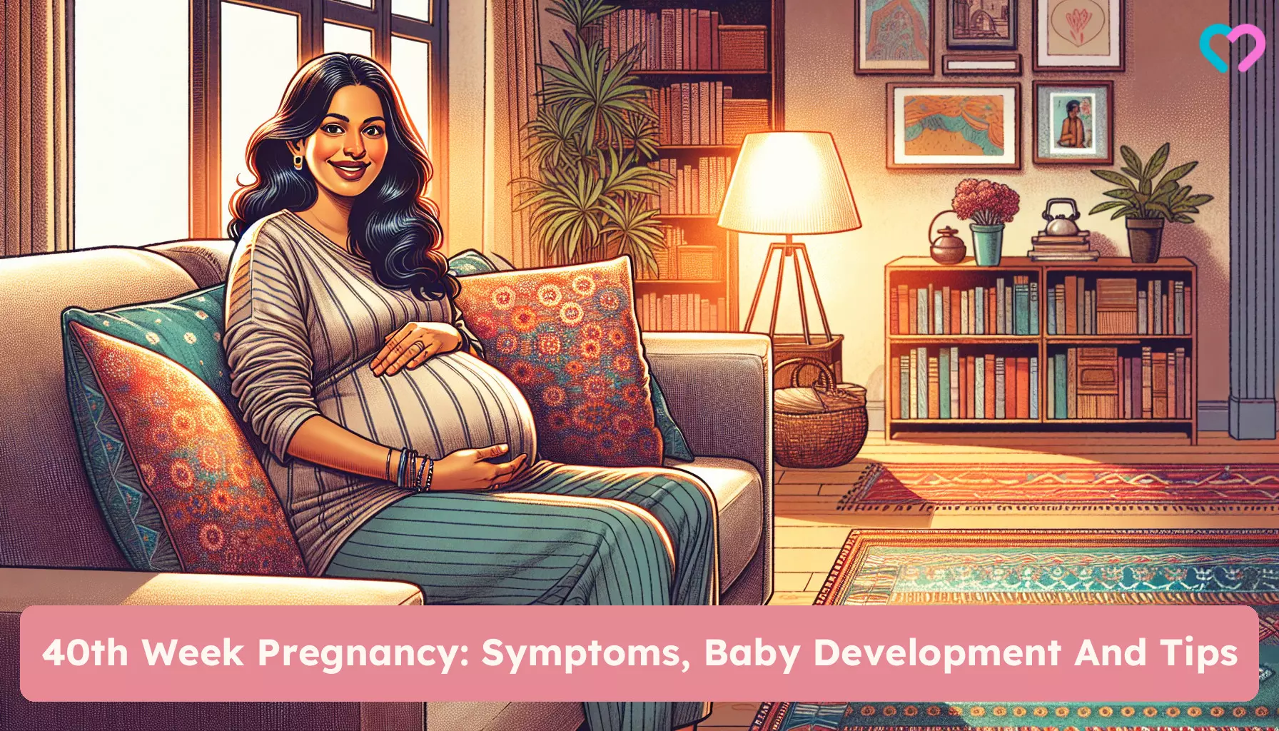 40th Week Pregnancy_illustration