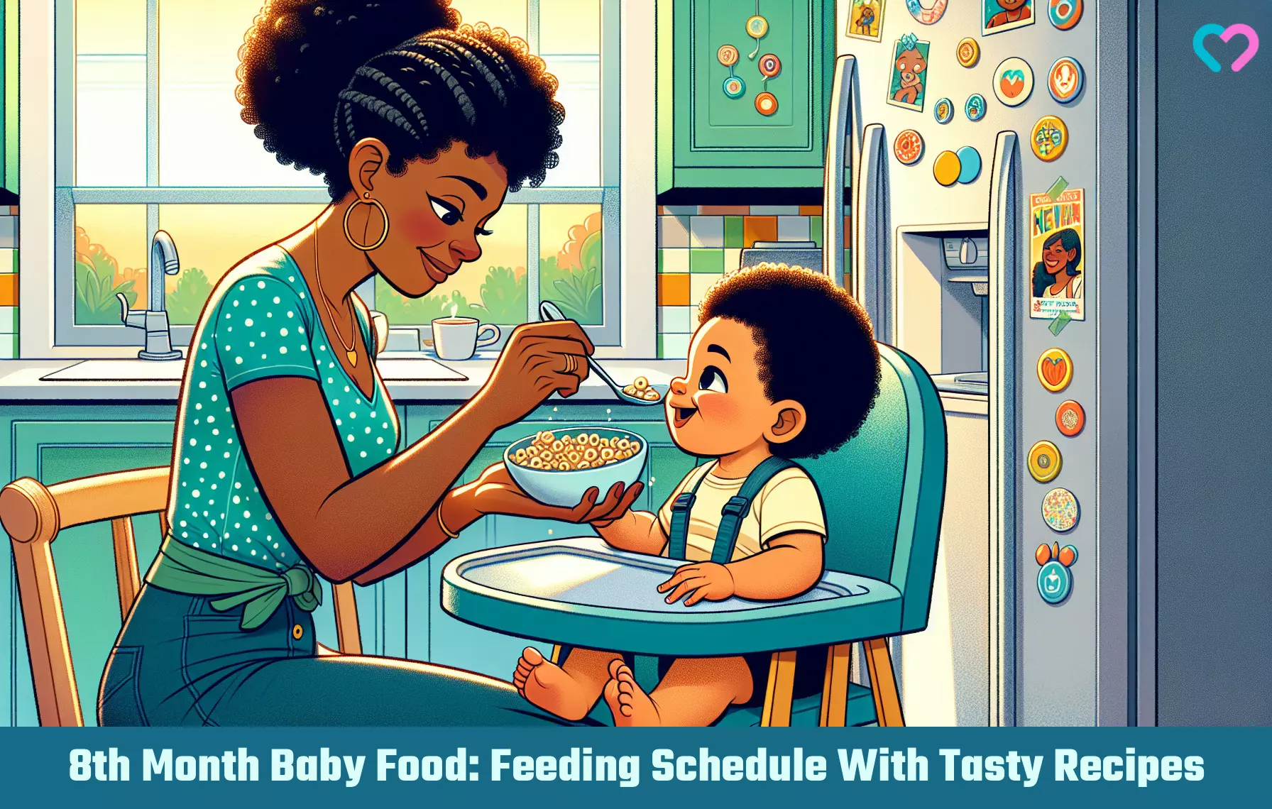 8 month baby food_illustration