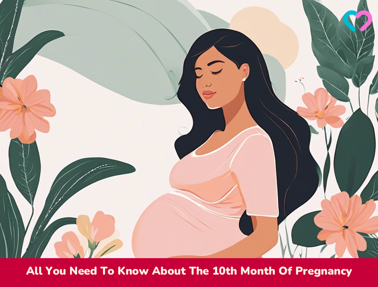 10th month of pregnancy_illustration
