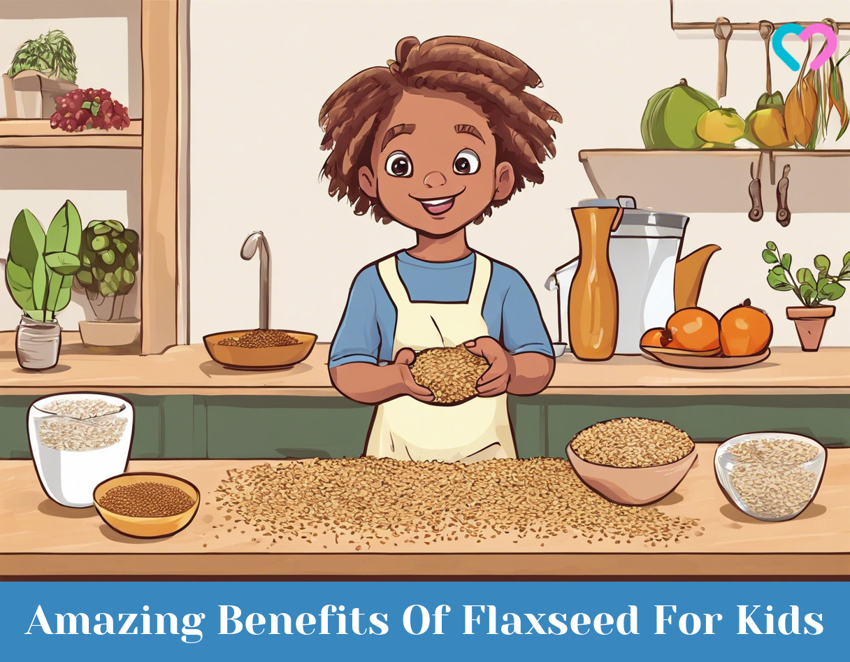 Flaxseeds For Kids_illustration