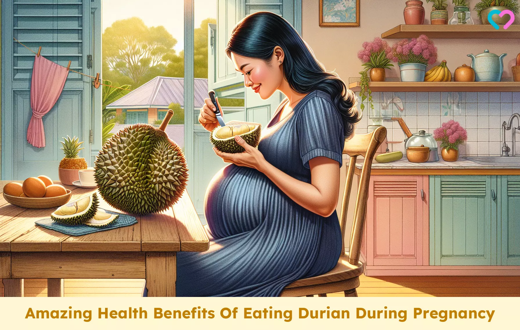 Durian During Pregnancy_illustration