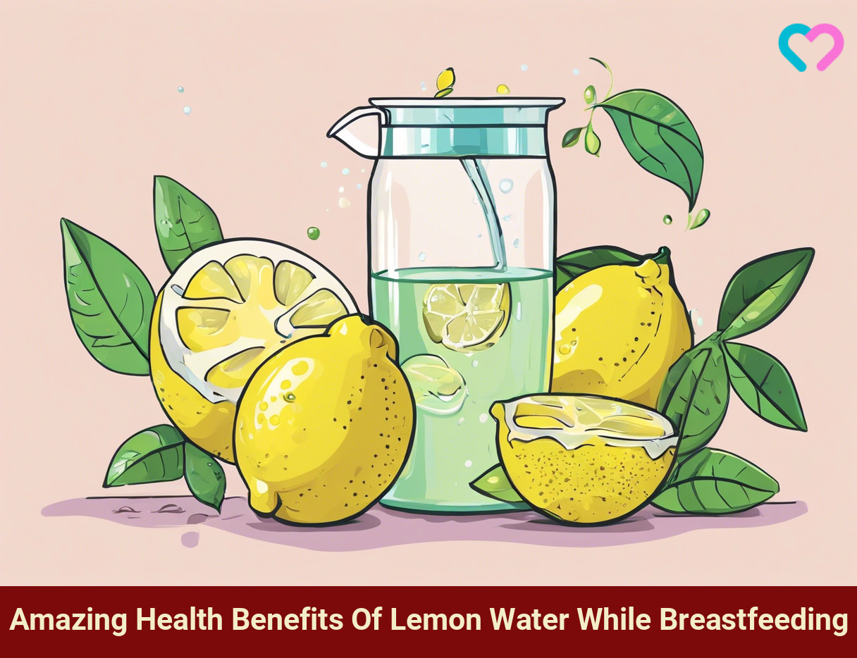 Lemon Water While Breastfeeding_illustration