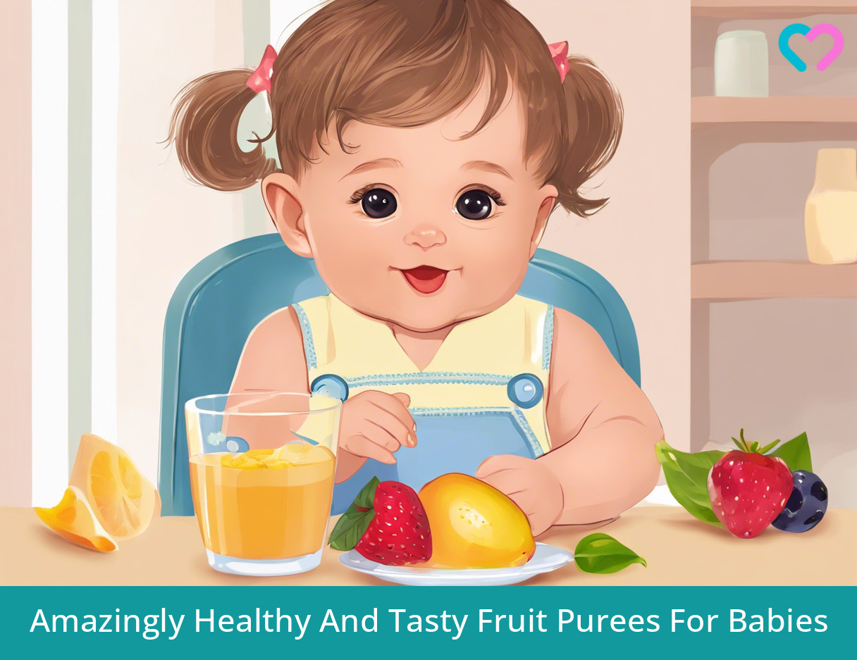 fruit puree for babies_illustration