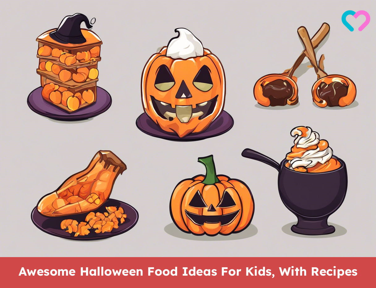 halloween food for kids_illustration