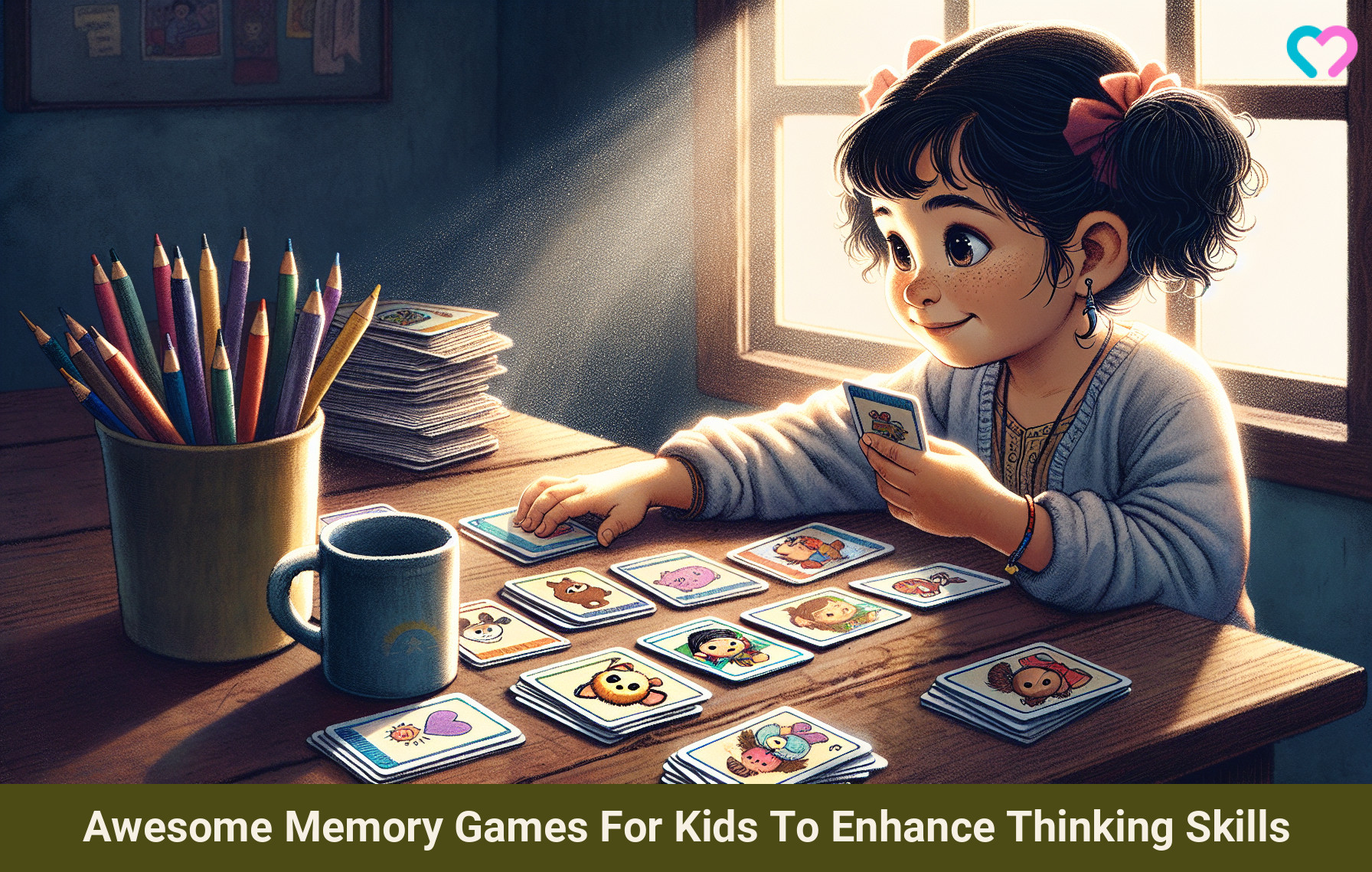 Memory Games For Kids_illustration