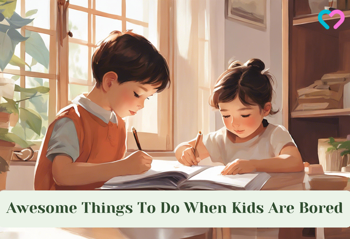 Things To Do When Kids Are Bored_illustration