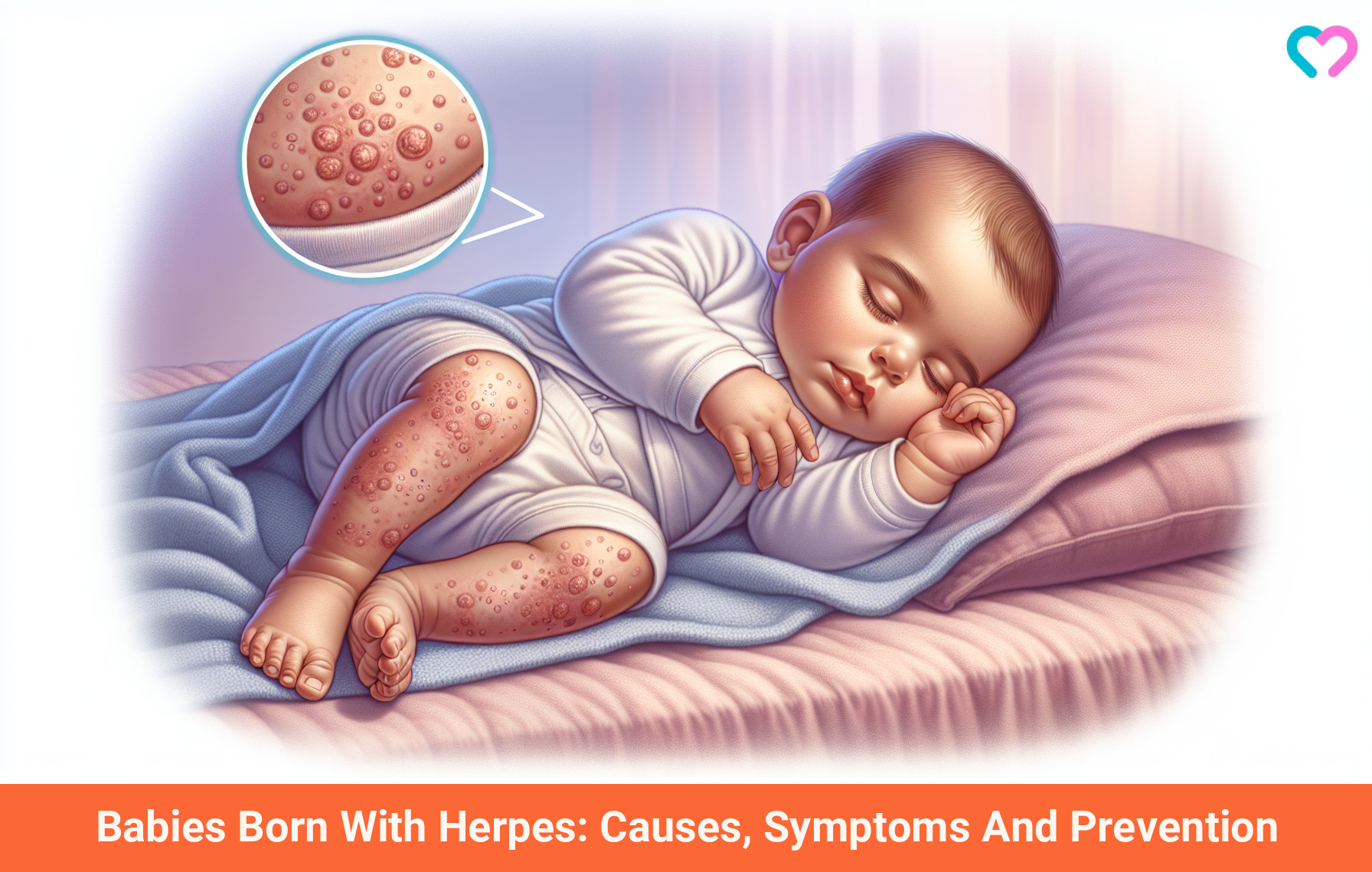 Babies Born With Herpes_illustration