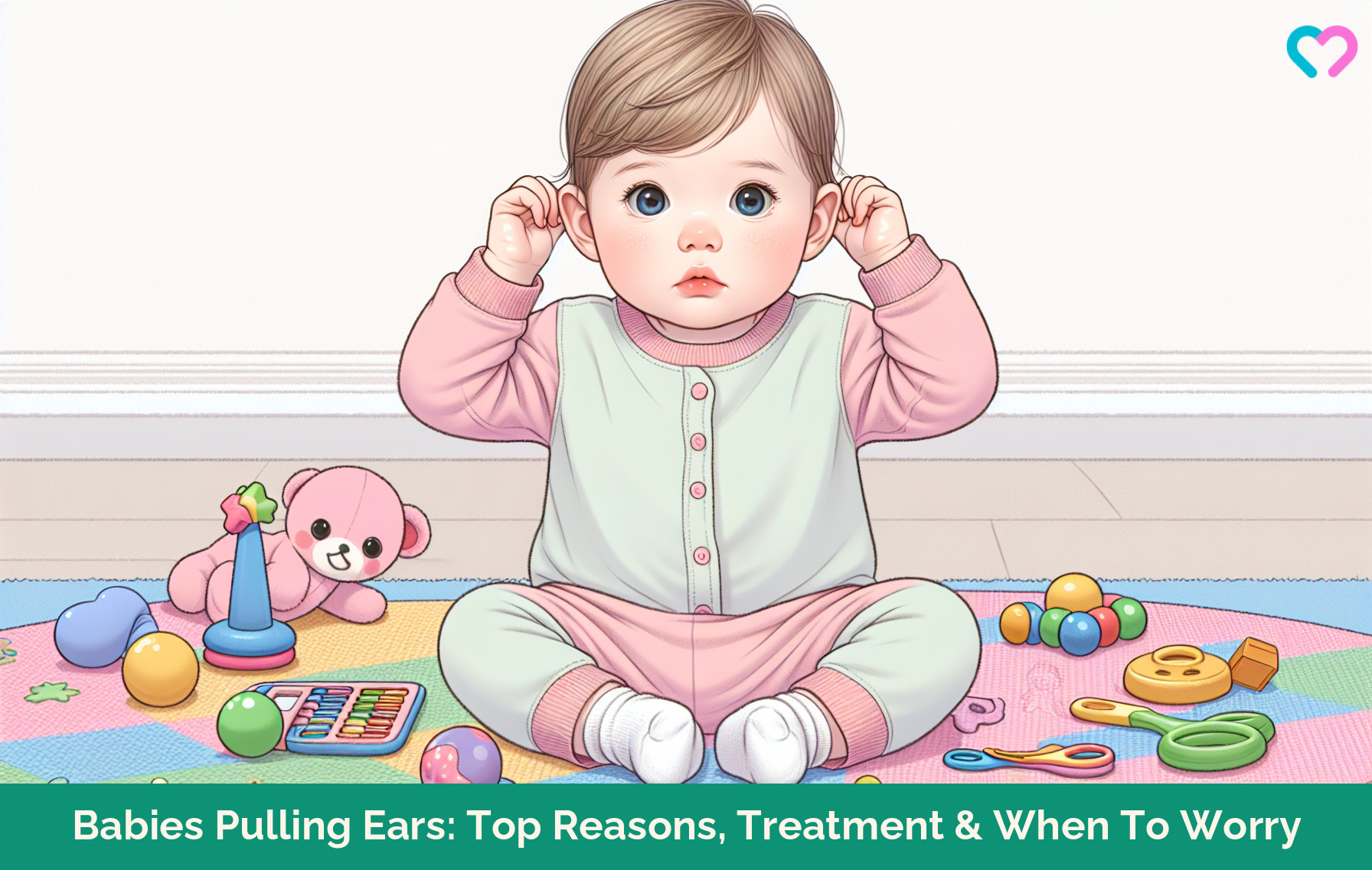 babies pulling ears_illustration