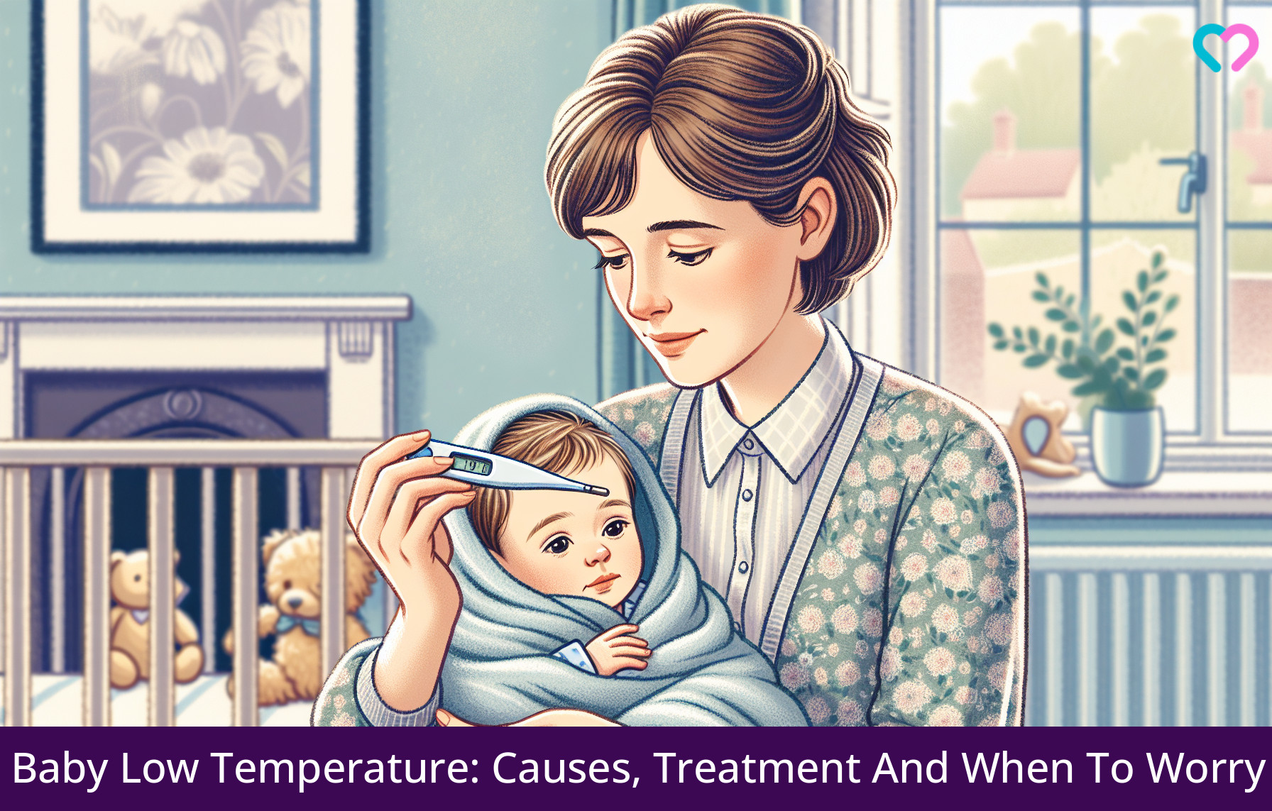 low temperature in babies_illustration