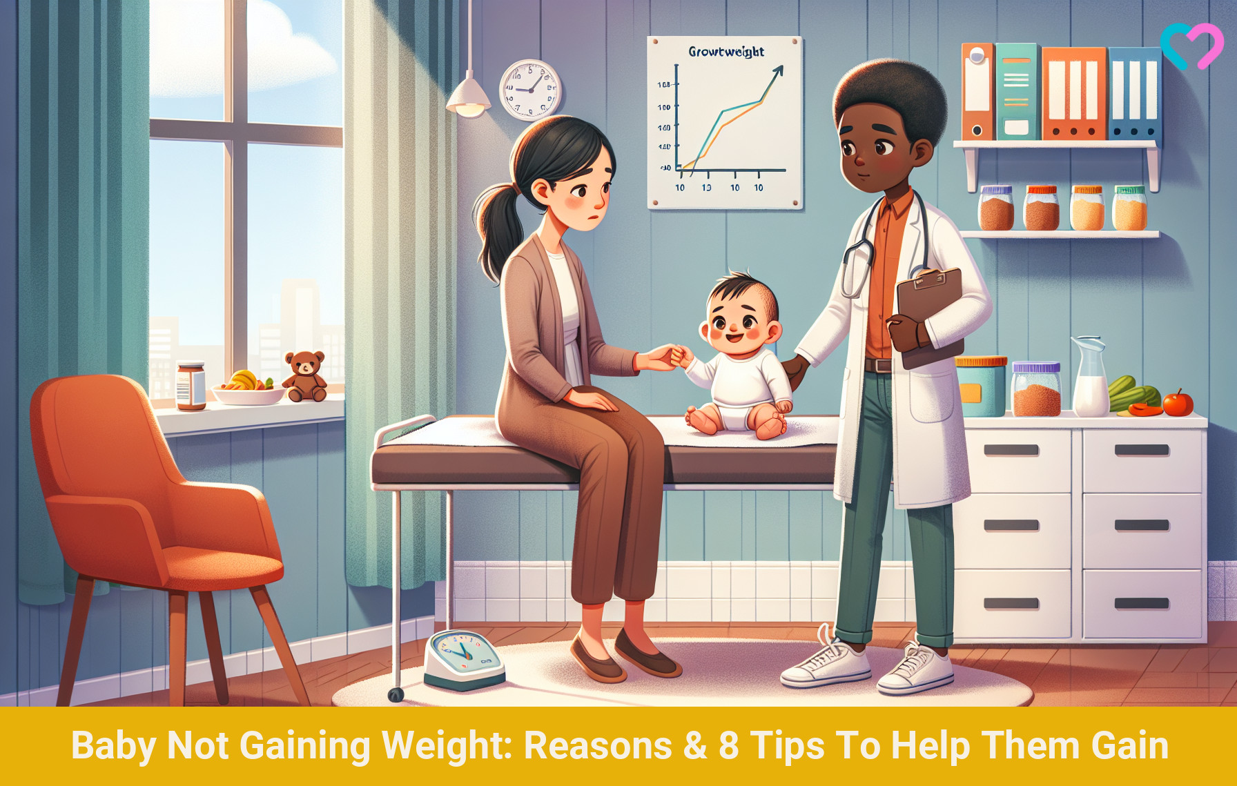 Baby Not gaininng weight_illustration