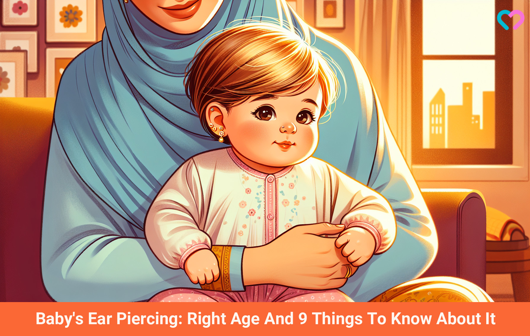 when to pierce baby ears_illustration