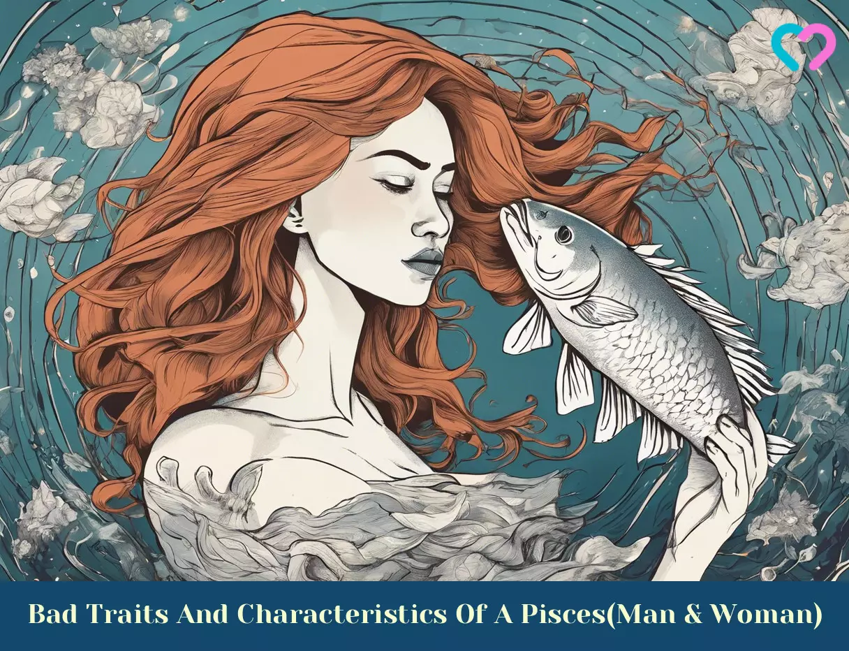 Negative Traits Of A Pisces_illustration