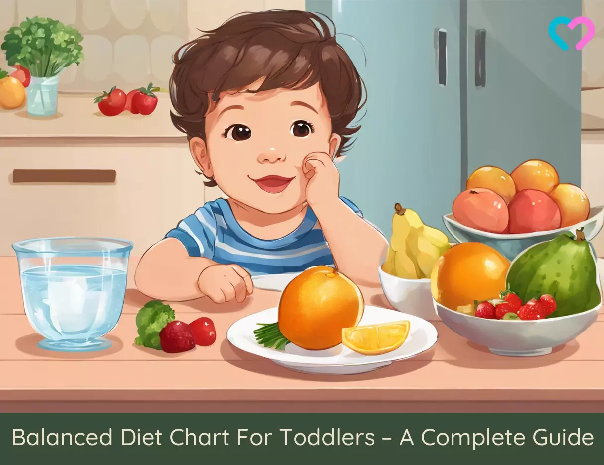 Balanced Diet Chart For Toddlers_illustration