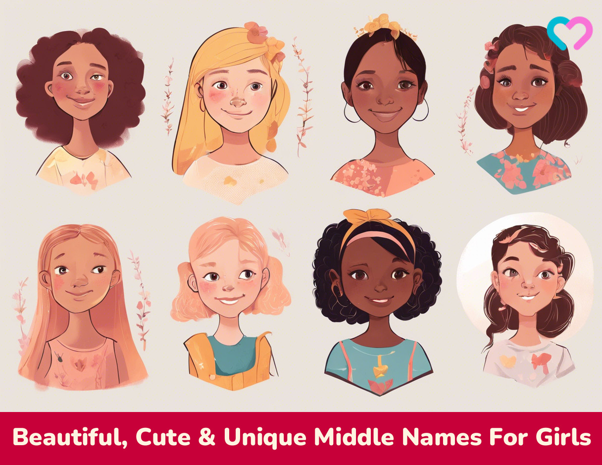 Middle Names For Girls_illustration