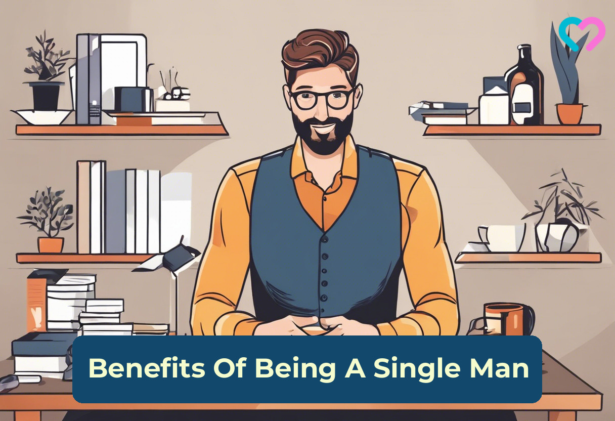 benefits of being single man_illustration