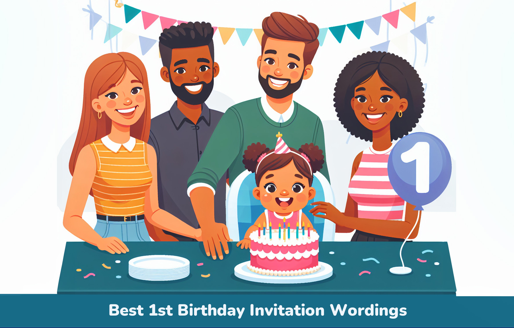 1st Birthday Invitation Wordings_illustration