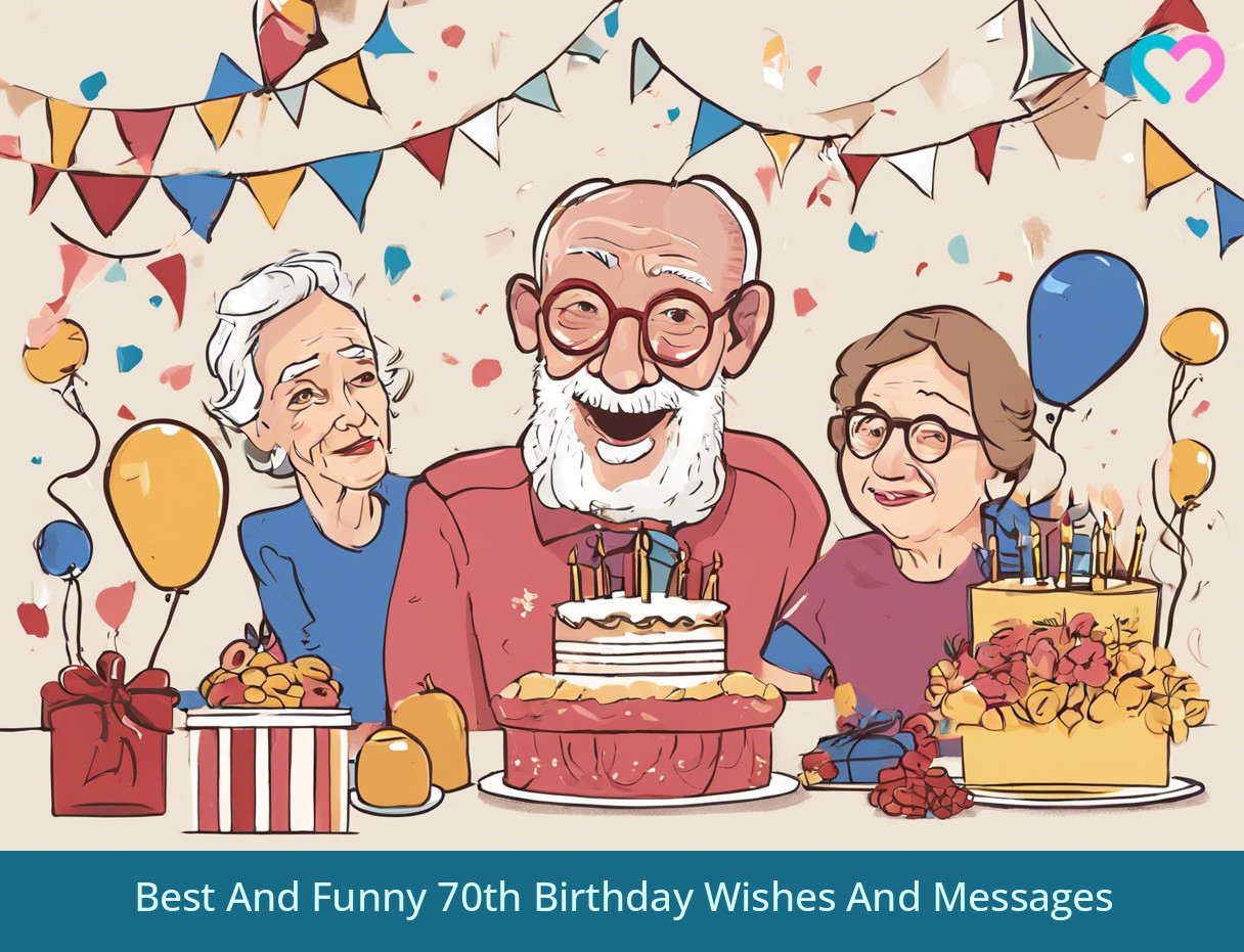 70th birthday wishes_illustration