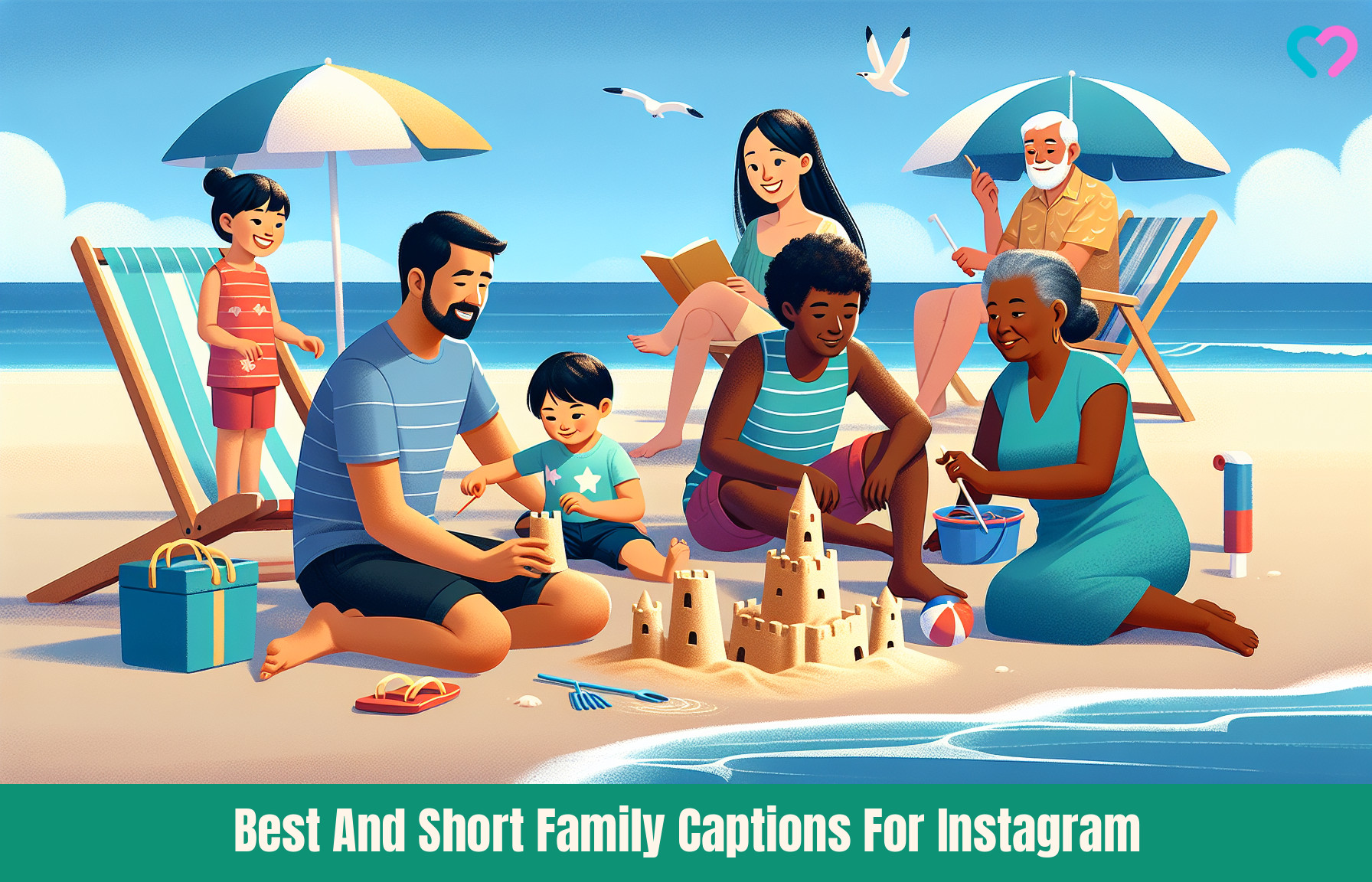 family captions for instagram_illustration