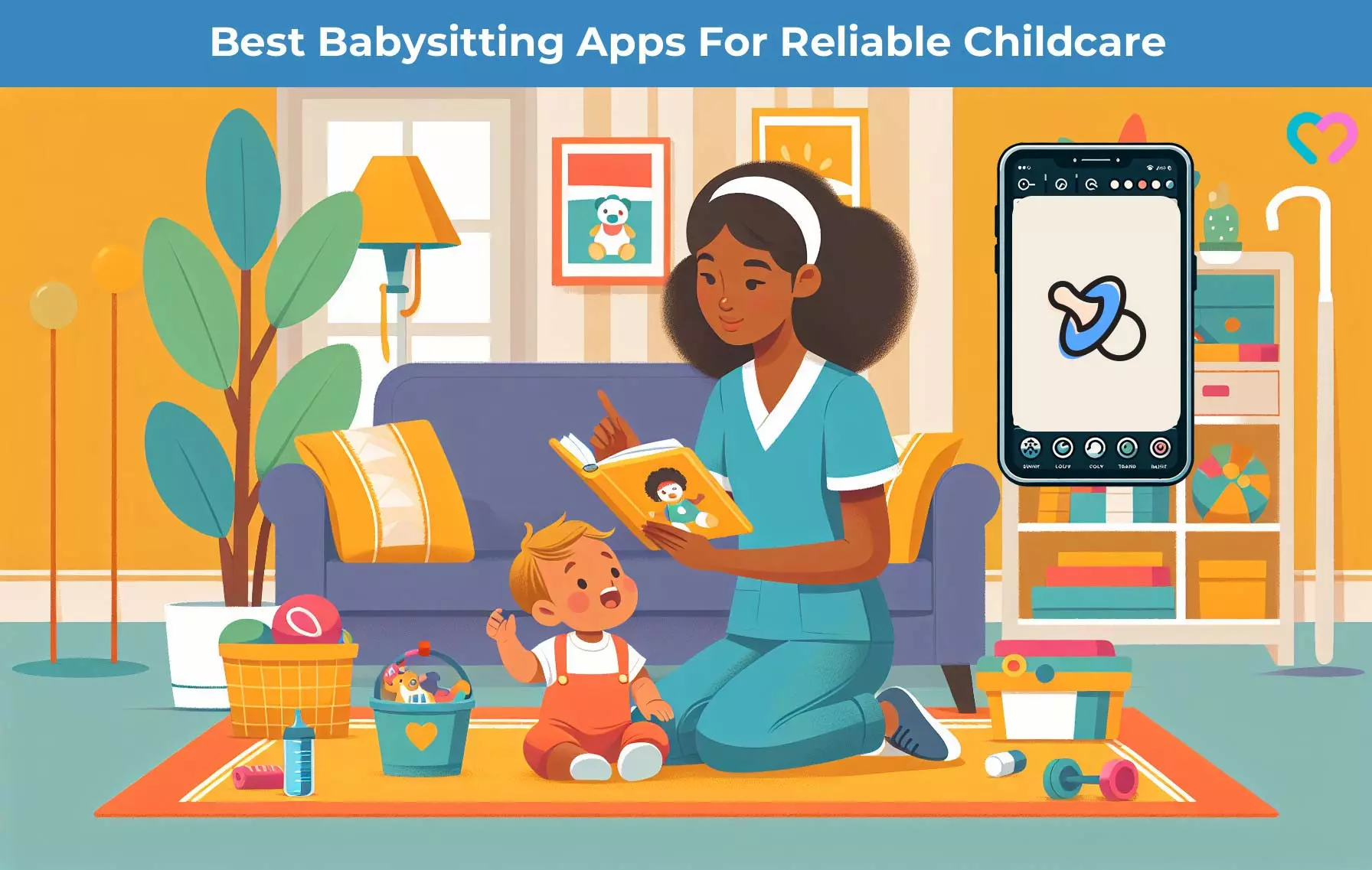 Babysitting apps_illustration