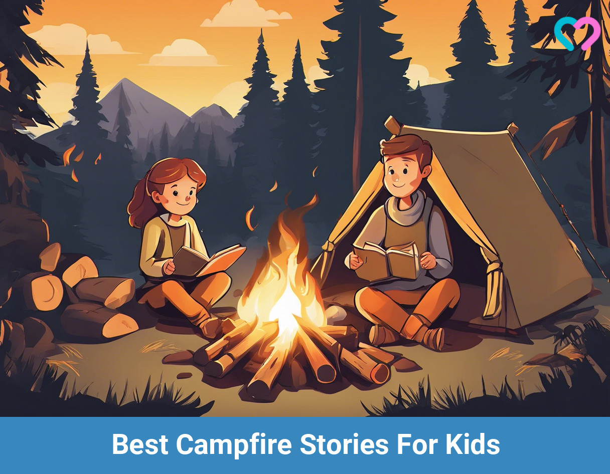 campfire story for kids_illustration