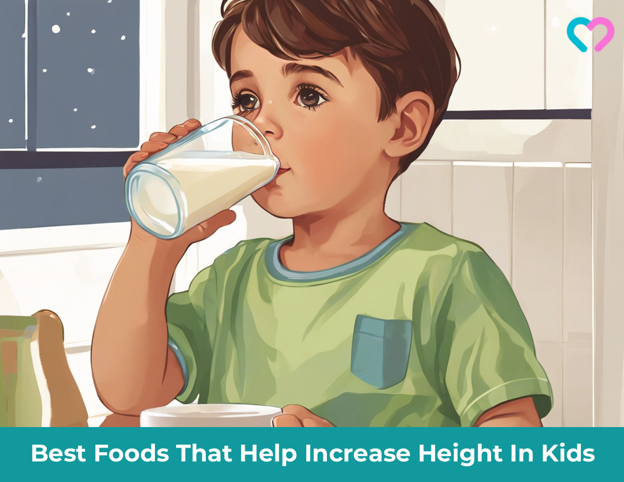 Foods to Increase Height In Kids_illustration