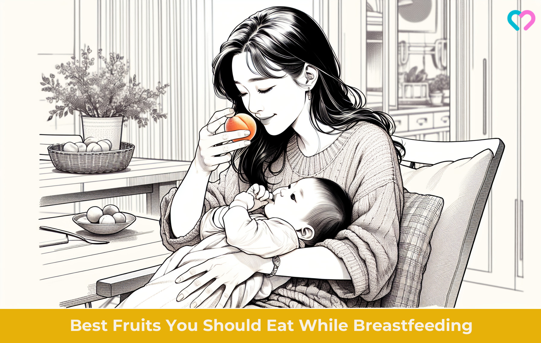Fruits to Eat While Breastfeeding_illustration