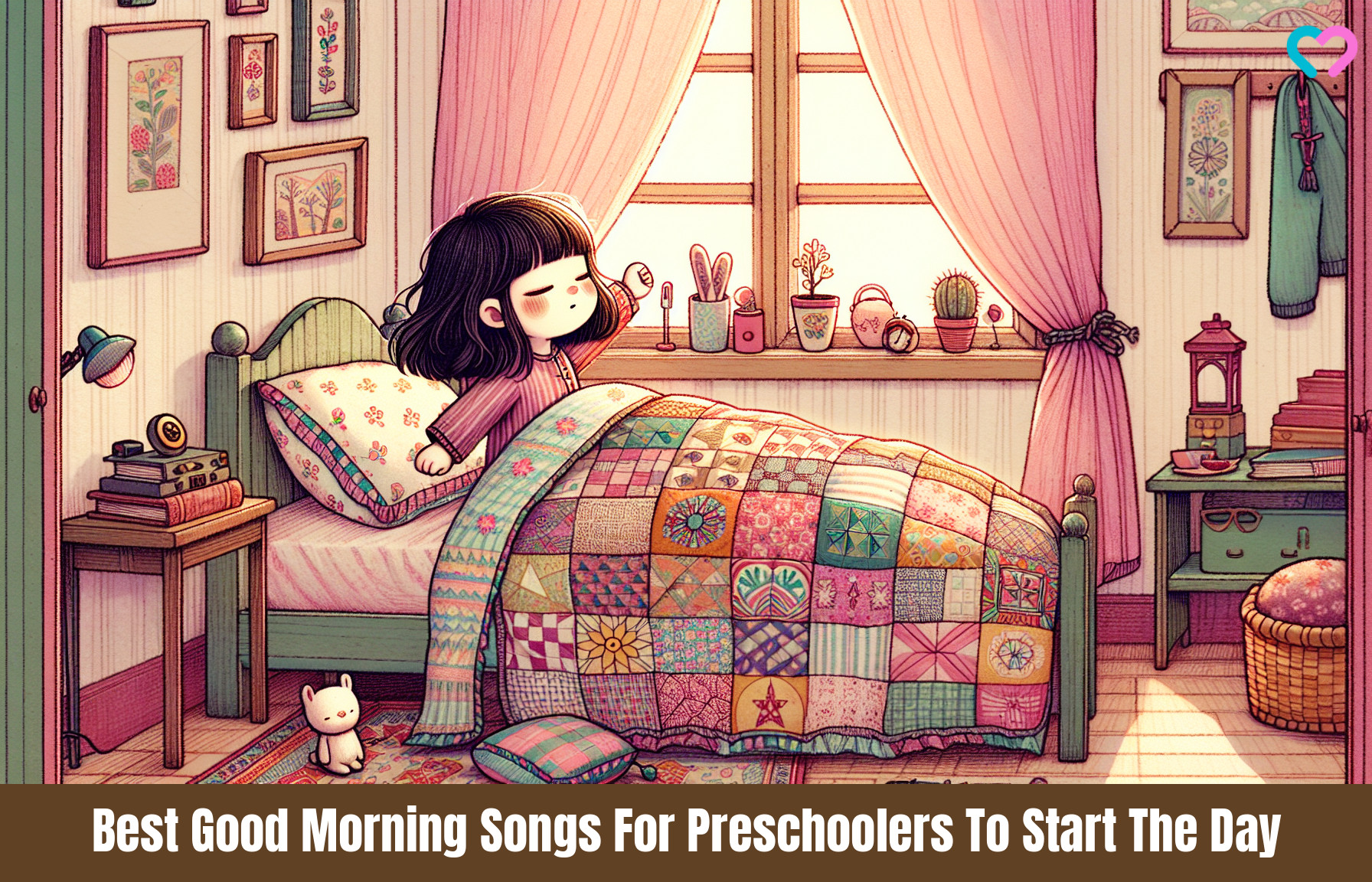 good morning songs for preschoolers_illustration