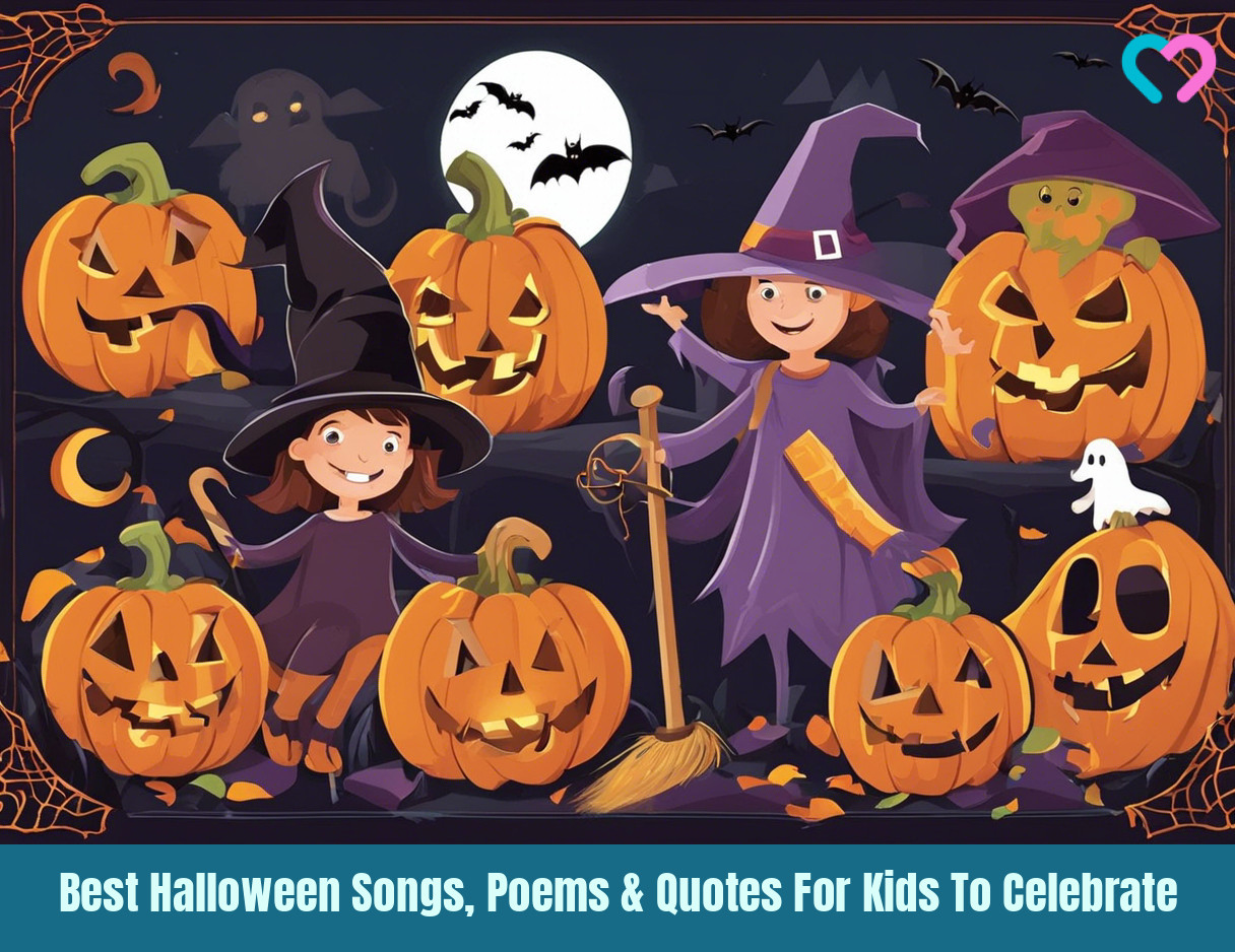 Halloween Songs Poems for kids_illustration