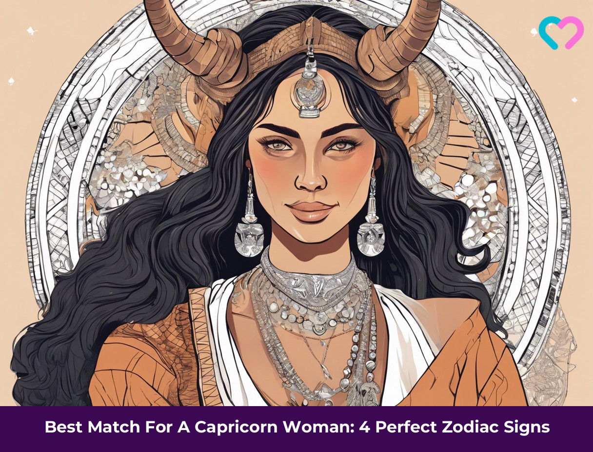 Best match for capricorn woman_illustration