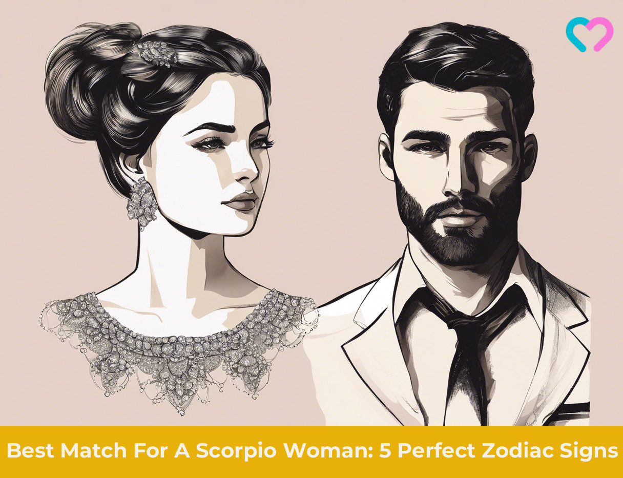 Best match for scorpio woman_illustration