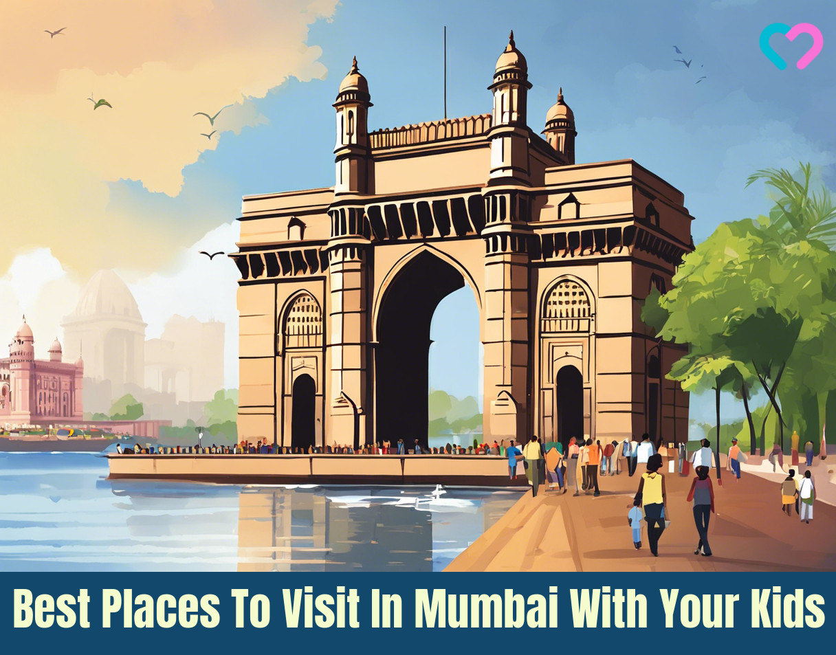 Places To Visit In Mumbai With Kids_illustration