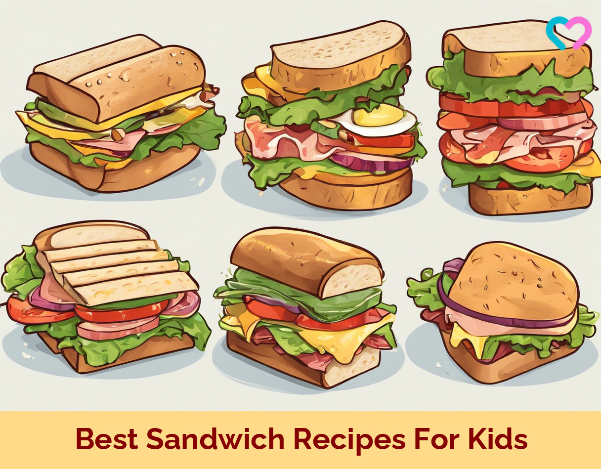 sandwich recipes for kids_illustration