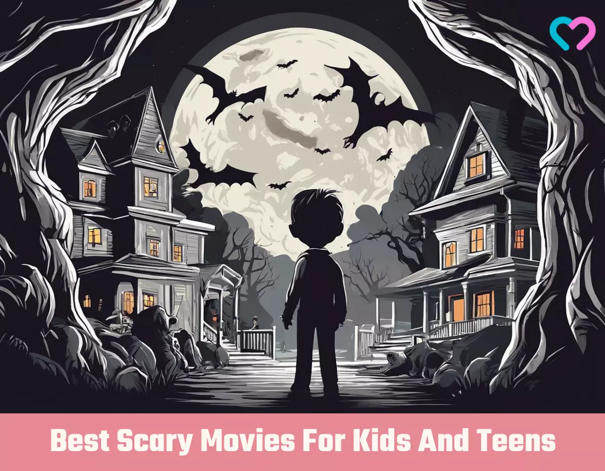 Scary Movies For Kids And Teens_illustration