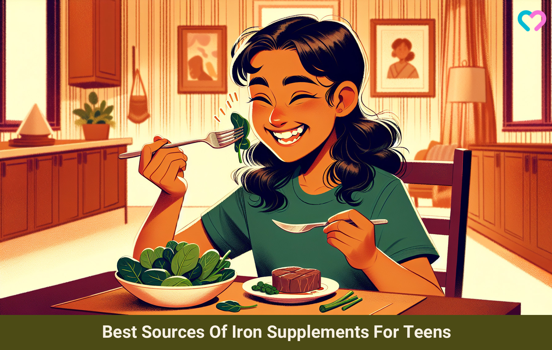 Iron Rich Foods For Teens_illustration