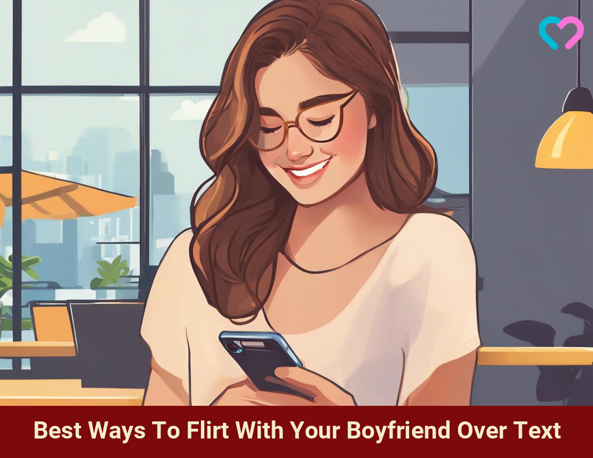 how to flirt with your boyfriend over text_illustration