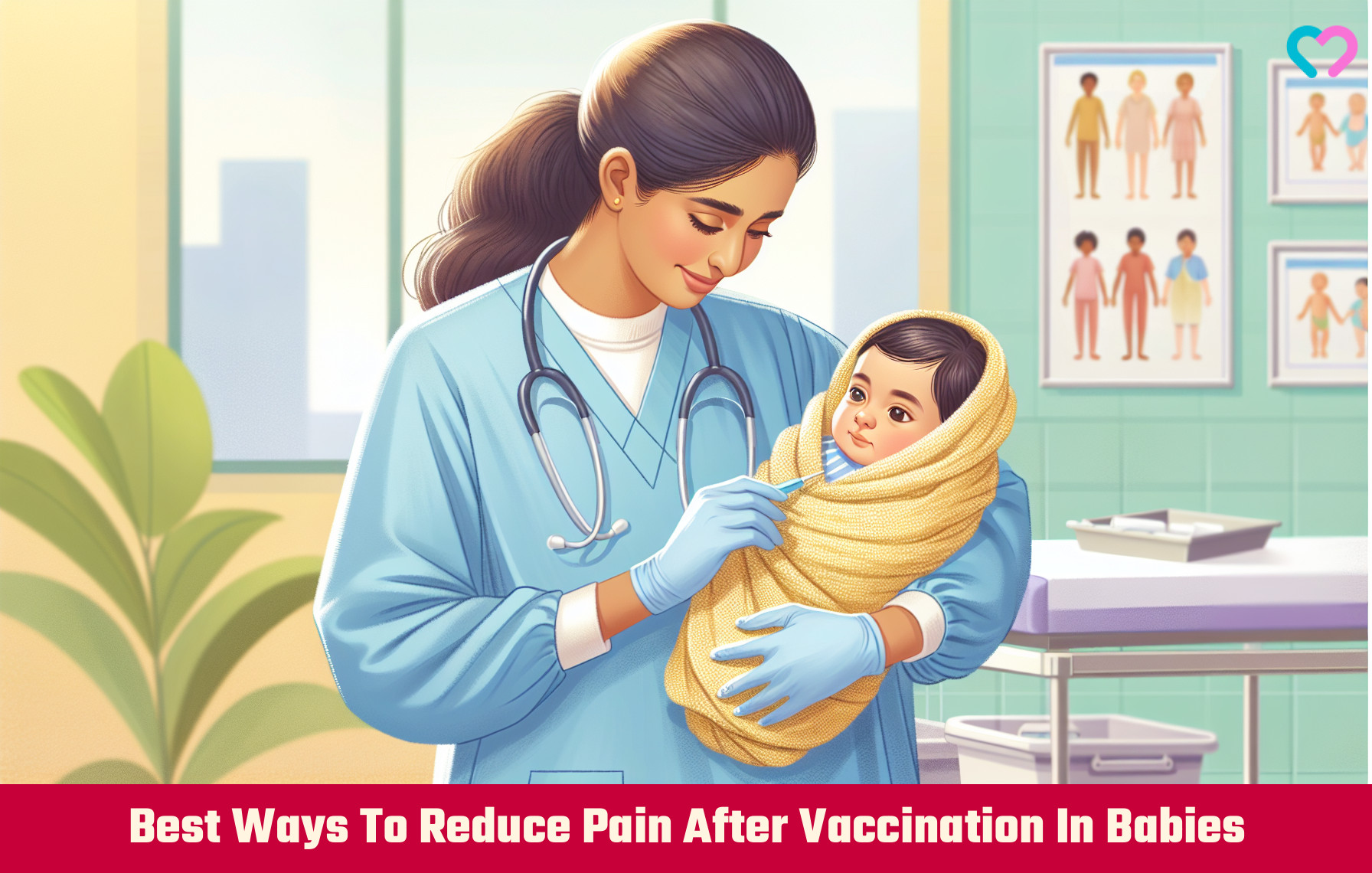 Vaccination In Babies_illustration