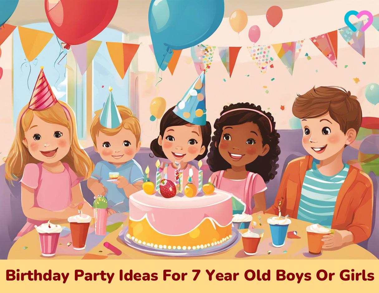 30+ Birthday Party Ideas For 7 Year Old Boys Or Girls MomJunction