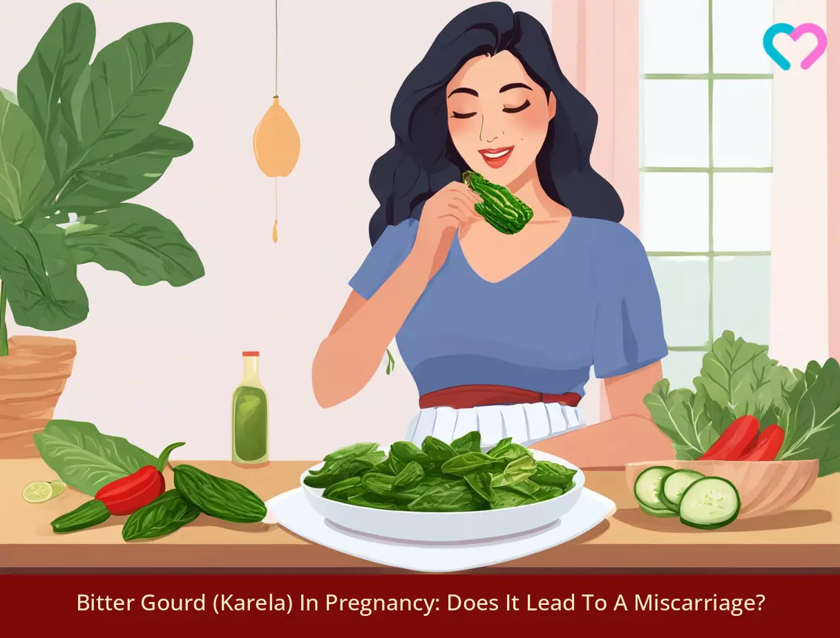 bitter gourd in pregnancy_illustration