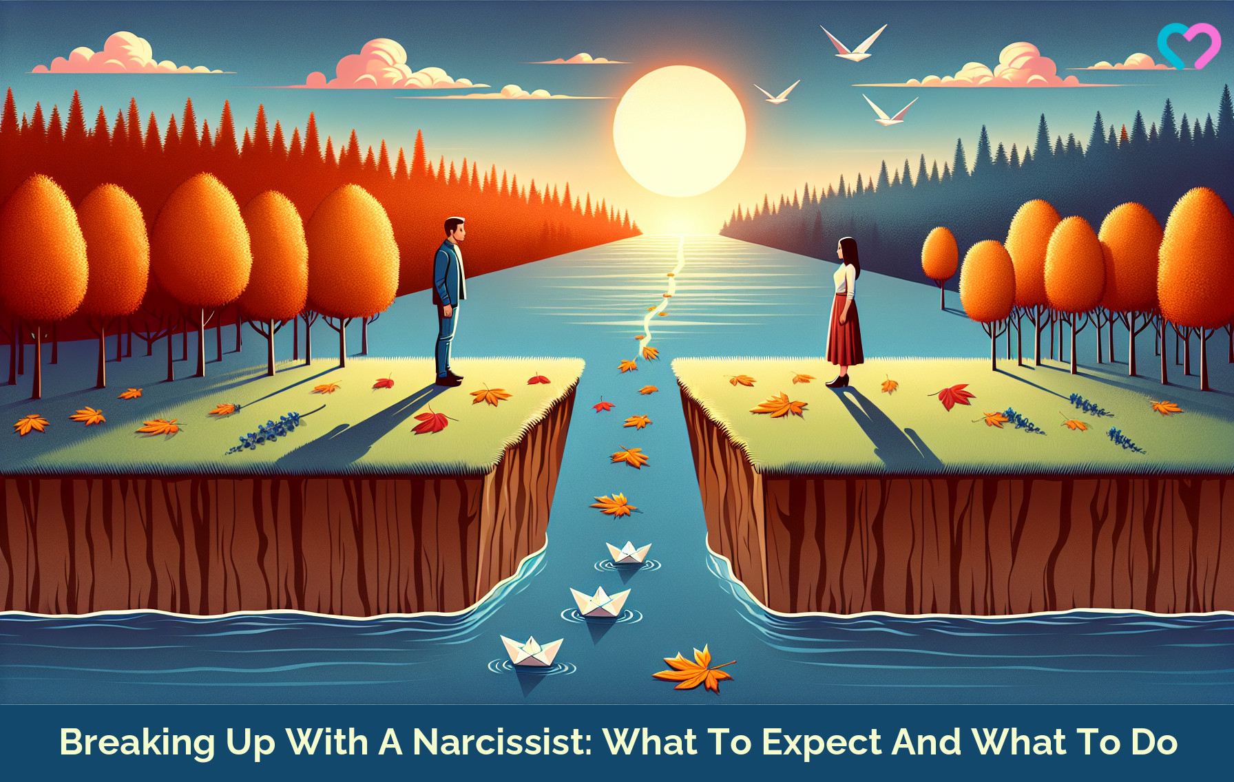 breaking up with narcissist_illustration