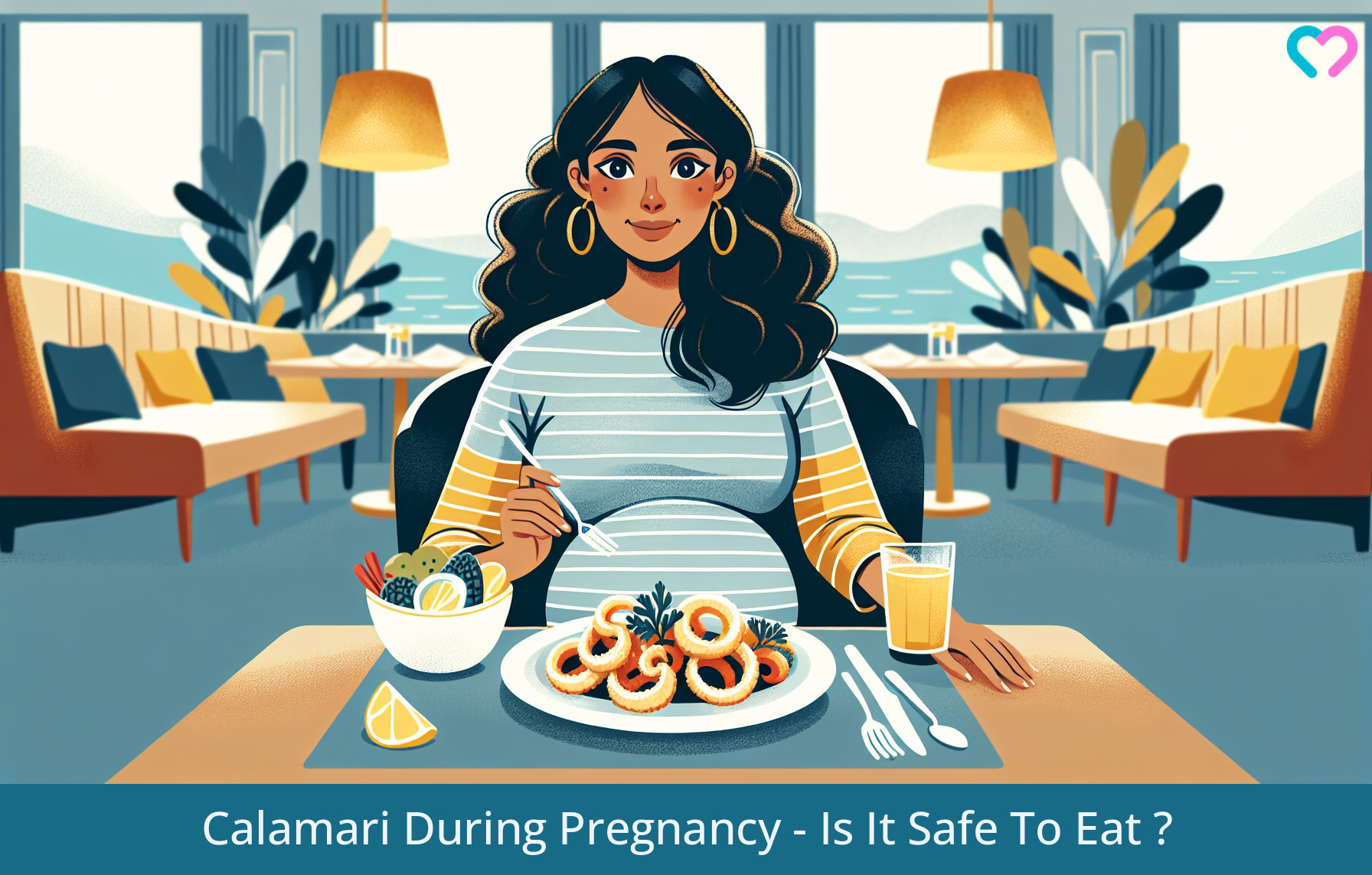 can pregnant women eat calamari_illustration