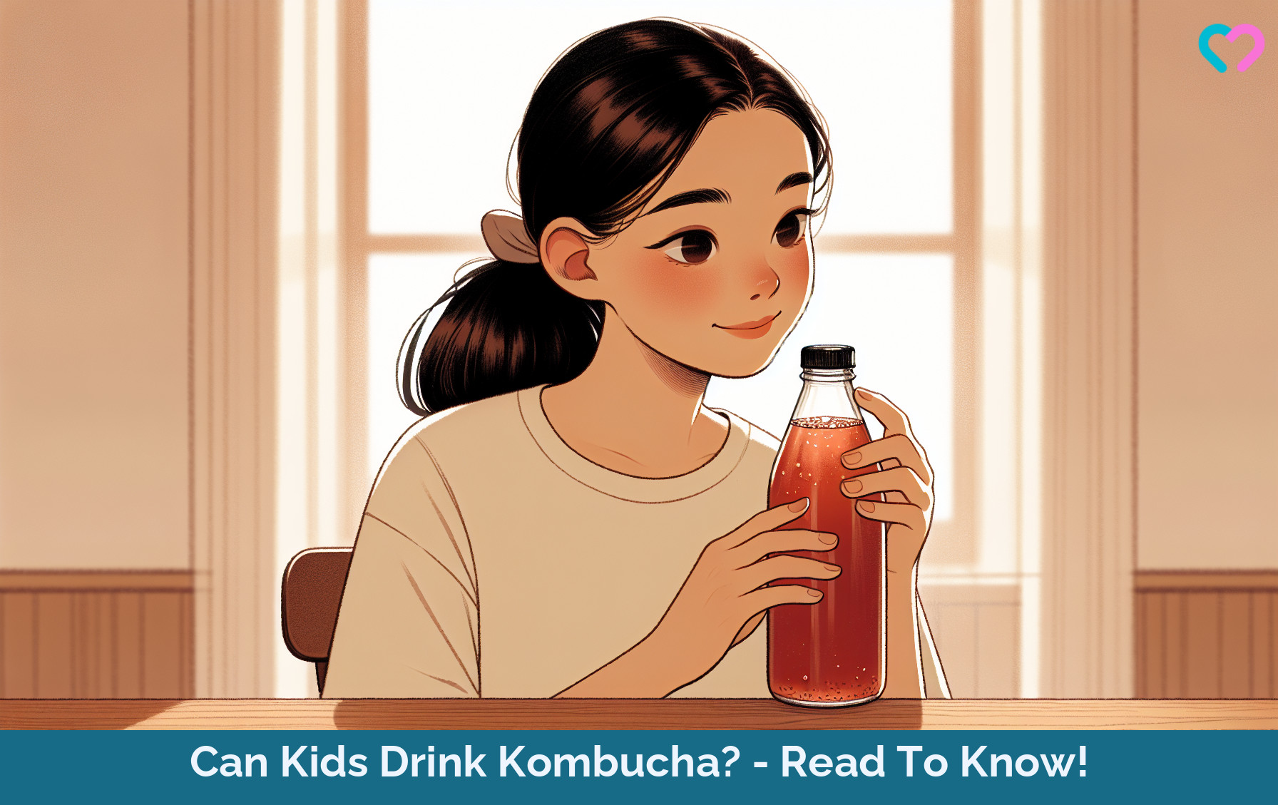 Can Kids Drink Kombucha_illustration