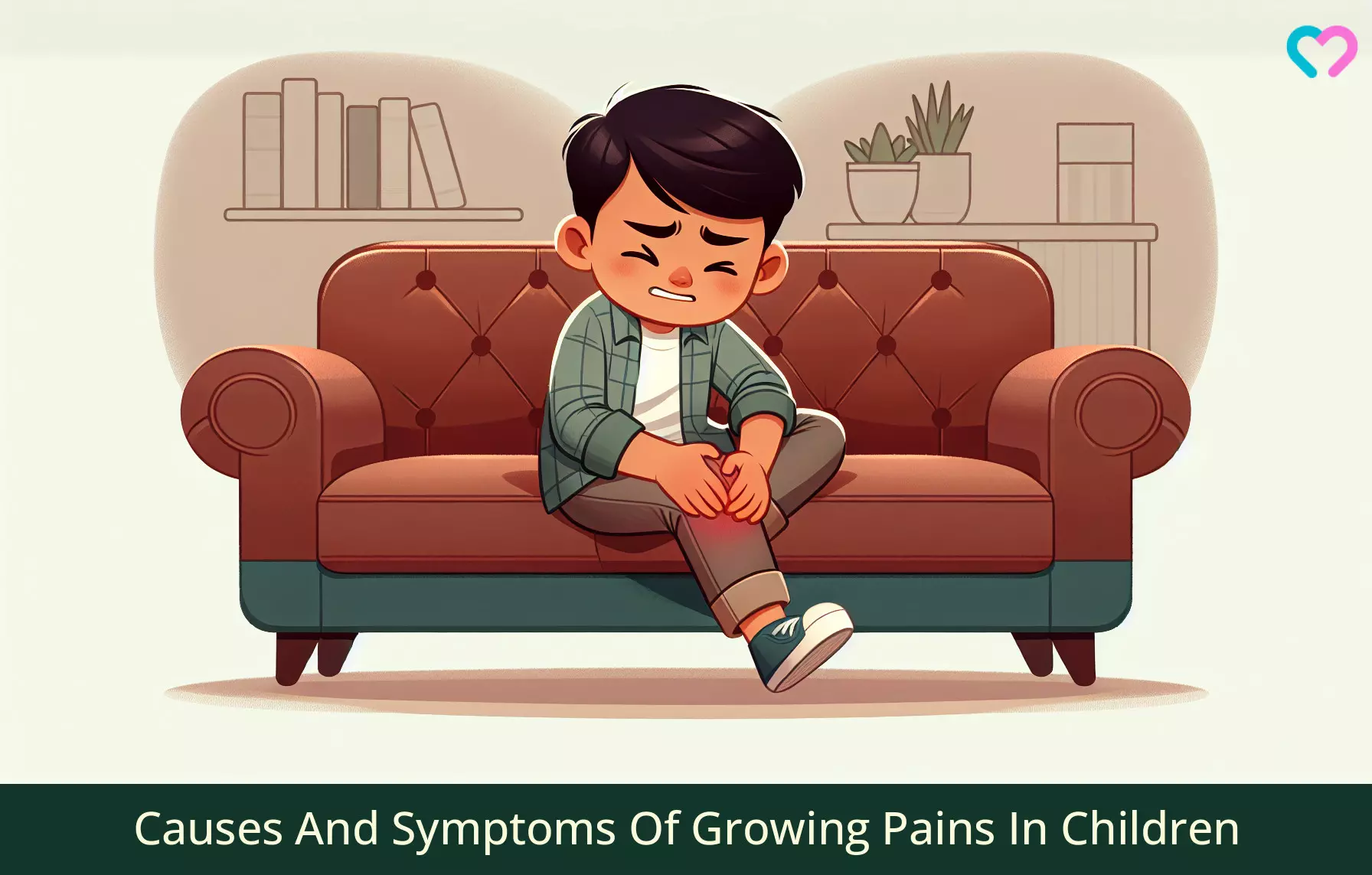 Growing Pains In Kids_illustration