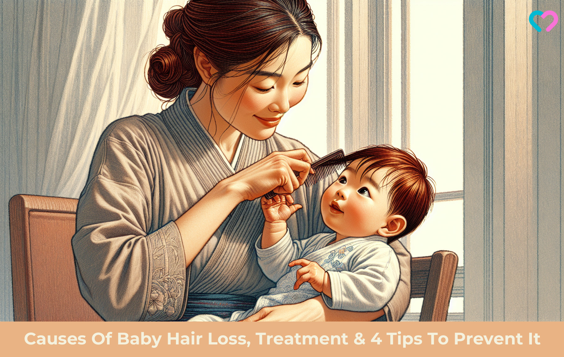 hair loss in babies_illustration