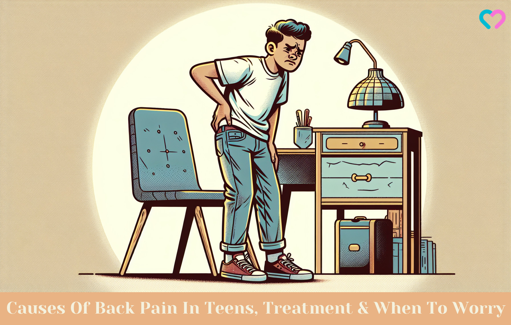 Back Pain In Teens_illustration