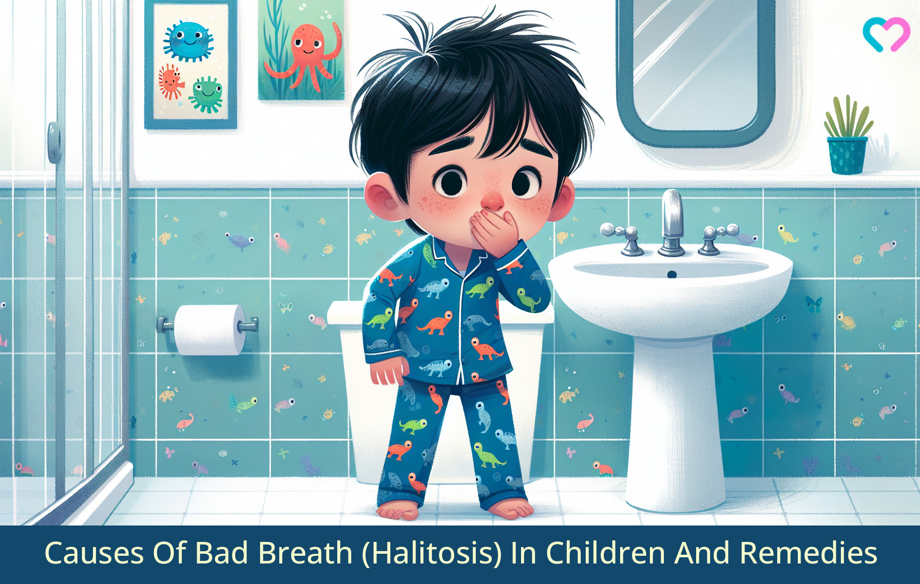 Bad Breath In Kids_illustration
