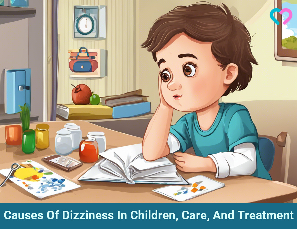 Dizziness In Children_illustration