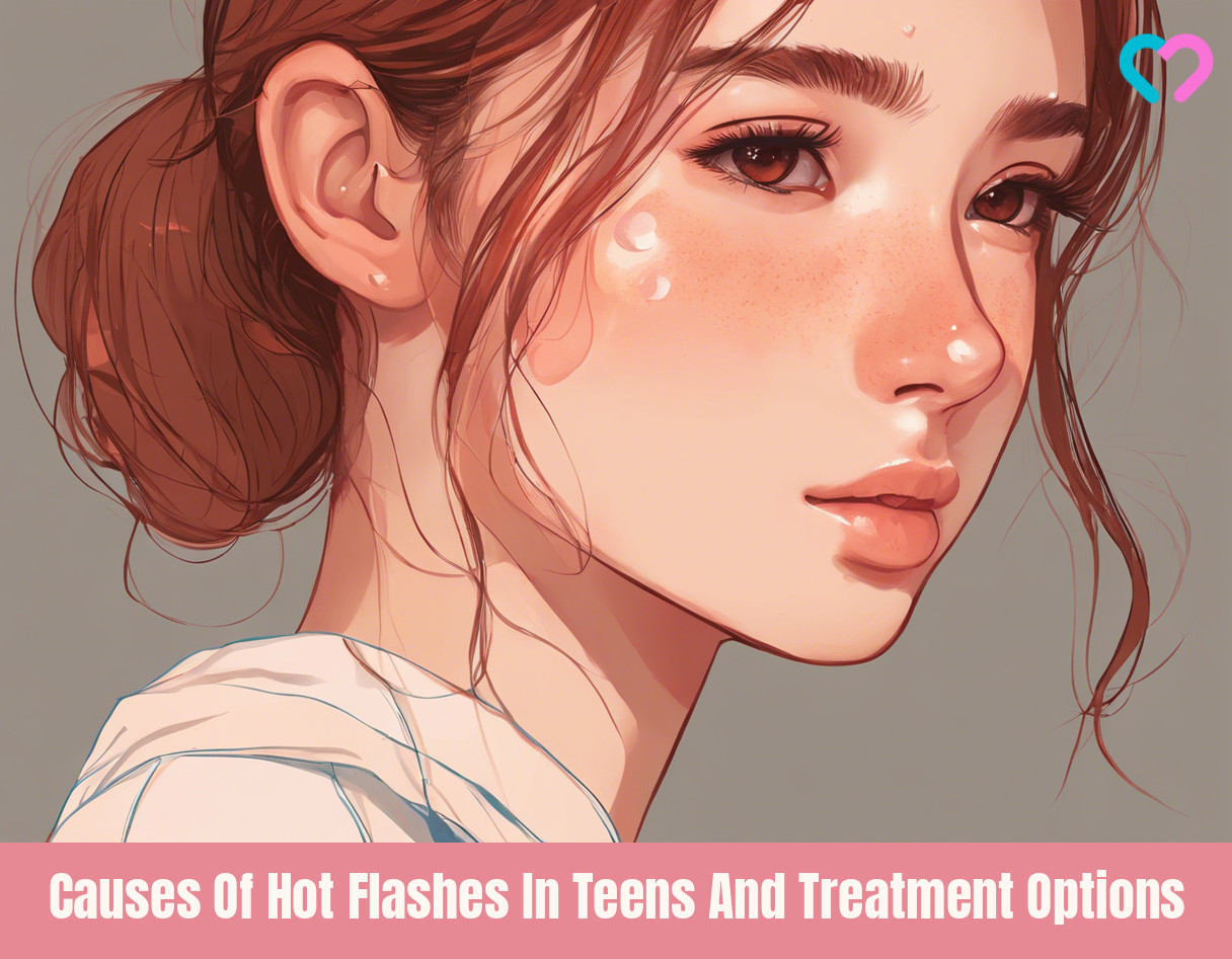 Hot Flashes In Teens_illustration